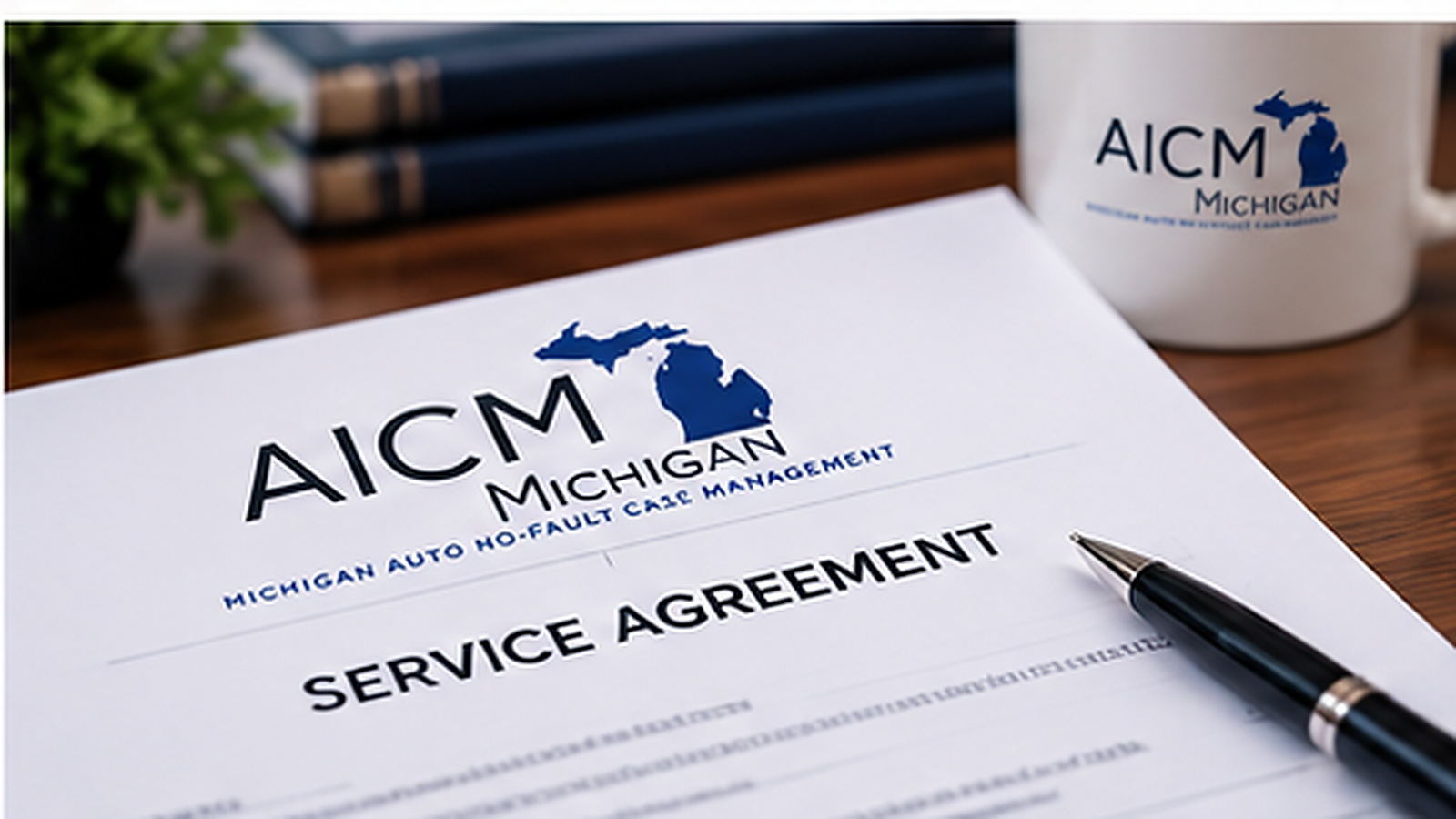 AICM Michigan Case Management service agreement document