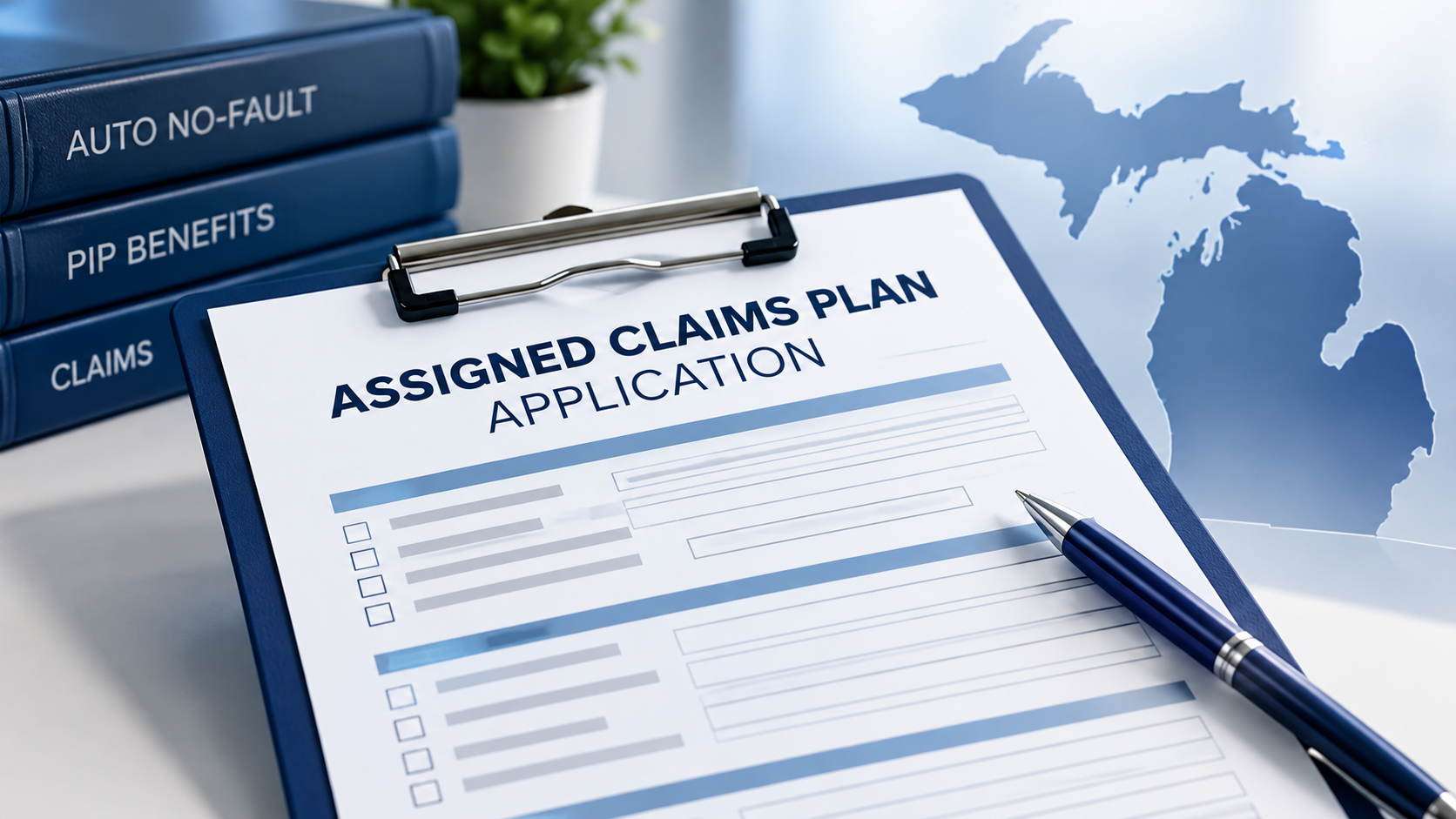 Michigan Assigned Claims Plan application for Personal Injury Protection benefits